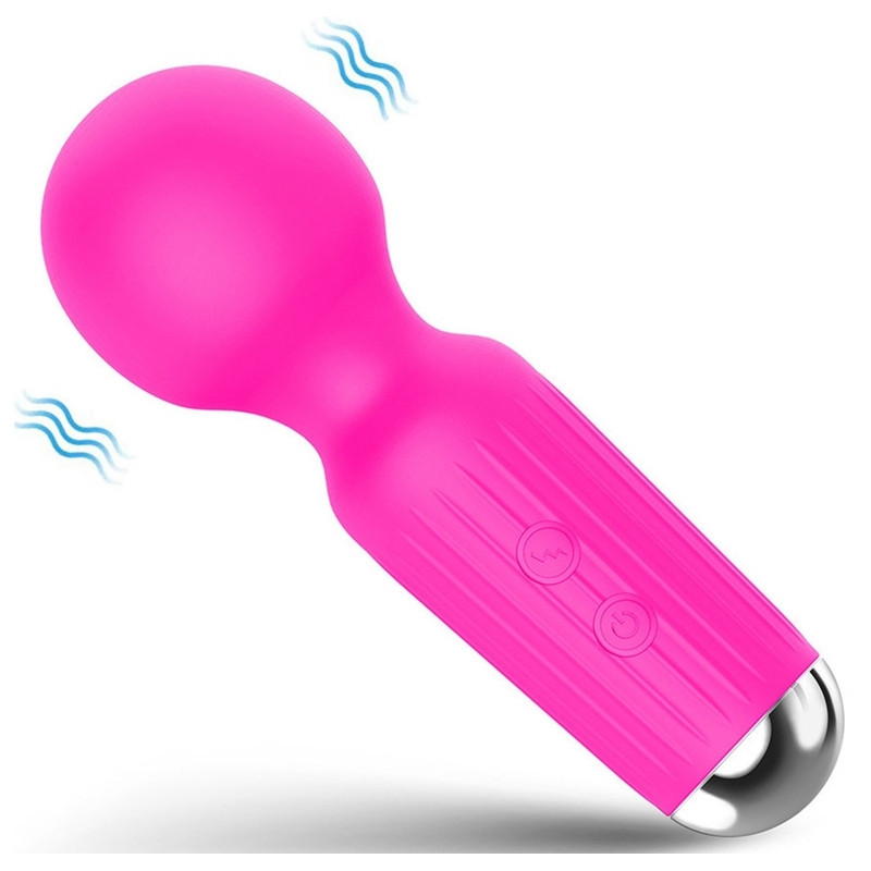 Generique Mini Wand Touch 10cm Rose